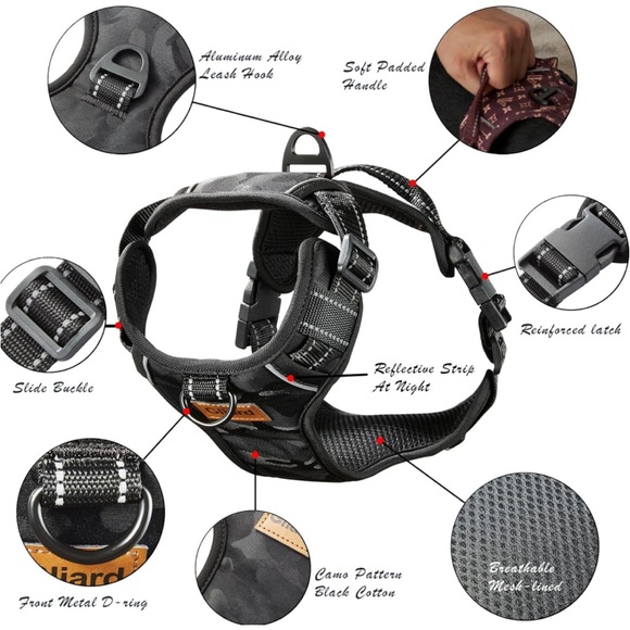 NWT Set of 2 Gliard Dog Harness, No Pull Small - Picture 2 of 7